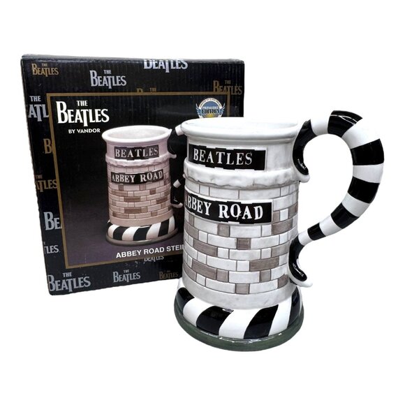The Beatles Abbey Road Stein Premiere Edition No. 79 Of 2400 Pcs NEW Vandor 2002 - Picture 1 of 9